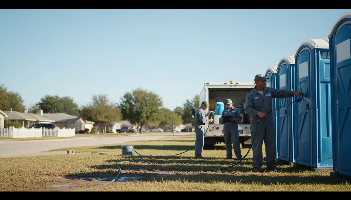 Long-Term Portable Toilet Rental in Hersey, MI near me